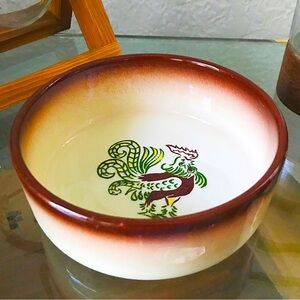 Brock of California Brown Chanticleer Replacement Chip and Dip Center Bowl, MCM